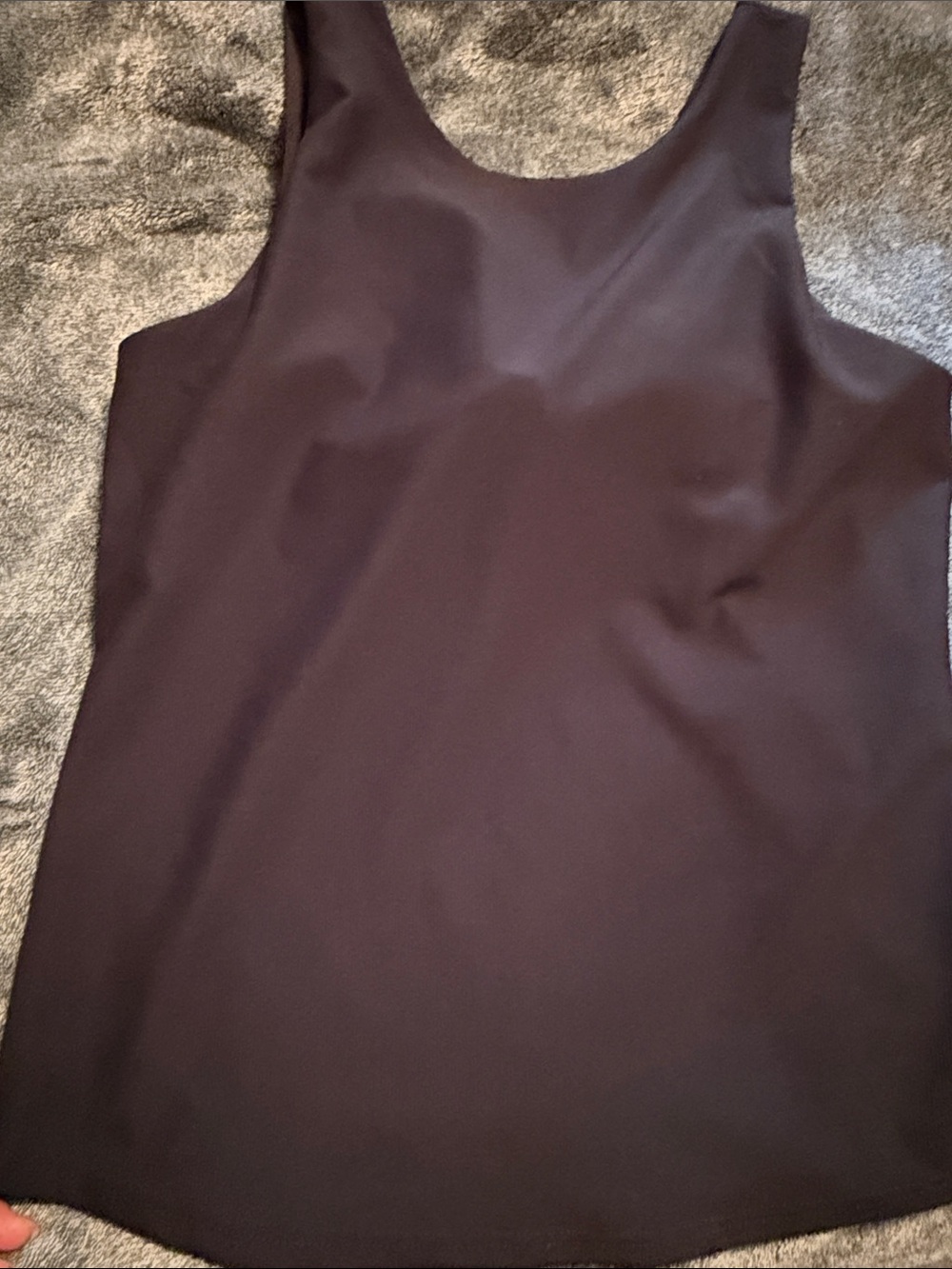 Sleek Black Scoop Neck Tank Top — Essential Women's Layering Piece
